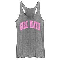 Fifth Sun Girl Math Collegiate Variant Women's Racerback Tank Top