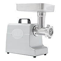 LEM Products MightyBite #8 Meat Grinder, 500 Watt Aluminum Electric Meat Grinder Machine, Ideal for Regular Use
