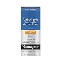 Ageless Intensives Anti-Wrinkle Retinol Cream, Daily Wrinkle Moisturizer with SPF 20 Sunscreen, Retinol and Hyaluronic Acid 1.4 oz