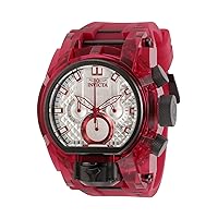 Invicta Mens Bolt Quartz Watch, Red, 29996