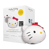 x Hello Kitty SmartAppGuided™ Sonic Facial Brush | 4 in 1 | Electric Facial Cleansing Brush | Cleansing Brush | Vibrating Facial Brush | Skin Cleansing | Skincare | Gentle Face-Cleansing