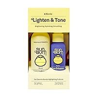 Sun Bum Lighten and Tone Kit | Blonde Hair Lightener and Tone Enhancer Travel Kit | Vegan, Paraben, Gluten and Cruelty Free