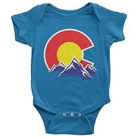 Threadrock Baby Colorado Mountain Infant Bodysuit