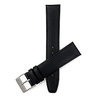 Bandini Leather Watch Band Strap - Classic - Slim - 2 Colors (With or Without Stitch) - 6mm, 8mm, 10mm, 12mm, 14mm, 16mm, 18mm, 20mm (Also comes in Extra Long, XL)