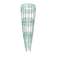 220500, Blazing Gemz Plant Support, 12 by 33-Inch, Emerald Green (Pack Of 10 Supports)