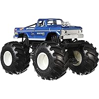 Hot Wheels Monster Trucks 1:24 Scale Assortment for Kids Age 3 4 5 6 7 8 Years Old Great Toy Trucks Large Scales