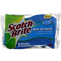 3-Pack No Scratch Multi-Purpose Scrub Sponge