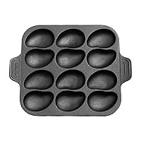 BBQGUYS Signature Cast Iron Oyster Pan - BBQ-OY
