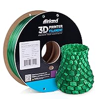 Micro Center Inland PETG Filament 1.75mm, Translucent Green PETG 3D Printer Filament, 3D Printing Filament 1.75mm, 1kg Cardboard Spool (2.2 lbs), Dimensional Accuracy +/- 0.03mm