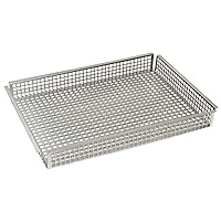 Cadco COB-Q Quarter Size Oven Basket, Stainless
