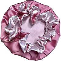 Baby Infant Newborn Toddler Satin Silk Hair Bonnet for Baby Girl Boy Sleeping Kids Cap Hat