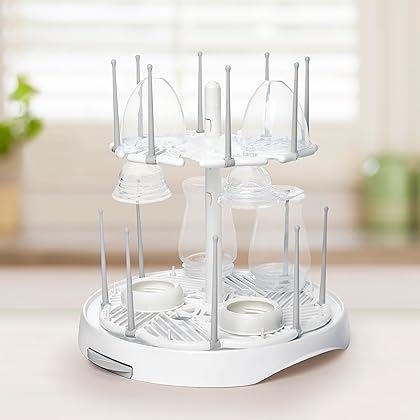 Munchkin® High Capacity Drying Rack for Baby Bottles and Accessories, White