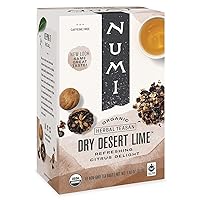 Numi Dry Desert Lime Herbal Teasan 18 Tea Bags Numi Teas Teasans