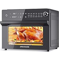 APEXCHASER Air Fryer Toaster Oven Combo, 32QT/30L Large Countertop Convection Toaster Oven, 18-in-1 Functions, Fits 13