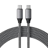  Satechi Certified USB C Thunderbolt 4 Cable (3.2ft/ 1M) 8k/60Hz  Display, 40Gbps Data Transfer, 240W PD, PCIE, Compatible with Thunderbolt 4/3,  USB4, USB-C, for MacBook Pro, Hubs, Docking and More 