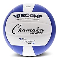 Champion Sports VB Official Composite Synthetic Leather Game Volleyball - Multiple Colors