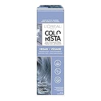 Colorista Semi Permanent Hair Color for Bleached or Blonde Hair, Color Depositing Hair Mask Formula, Blue