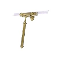 Allied Brass SQ-20-SBR Shower Smooth Handle Squeegee, Satin Brass