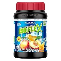 ALLMAX Nutrition - ISOFLEX Whey Protein Powder, Whey Protein Isolate, 27g Protein, Citrus Peach Sensation, 2 Pound