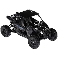 New-Ray 58193B New-Ray-58193B-1:18 Scale Toy CAN-AM Maverick X3 X Turbo Black