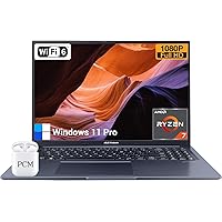 ASUS Vivobook 16X, 16” WUXGA(1920x1200) Business Laptop Computer, AMD Ryzen 7 5800HS, 40GB DDR4 RAM, 1TB SSD, Windows 11 Pro, Wi-Fi 6, USB-C, Full-Sized Keyboard, Webcam, HDMI, Quite Blue, PCM