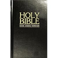 Holy Bible: King James Version, Black, Pew Bible Holy Bible: King James Version, Black, Pew Bible Hardcover