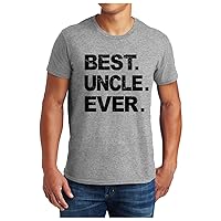 Best Dad & Uncle Ever, Funny Sarcastic Dad T-Shirt, Cute Joke Men T Shirt Tee Gifts for Daddy & Uncle