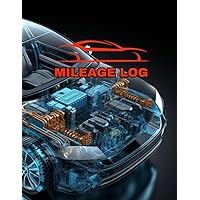 Mileage Log Book: Vehicle Mileage Log Book for gas usage and for tac reporting purposes