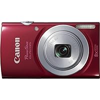 Canon PowerShot ELPH135 Digital Camera (Red)