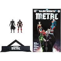 McFarlane Toys DC Direct - Dark Knights Metal #1 - Page Punchers - Batman who Laughs & Red Death Figure 2-Pack with Comic