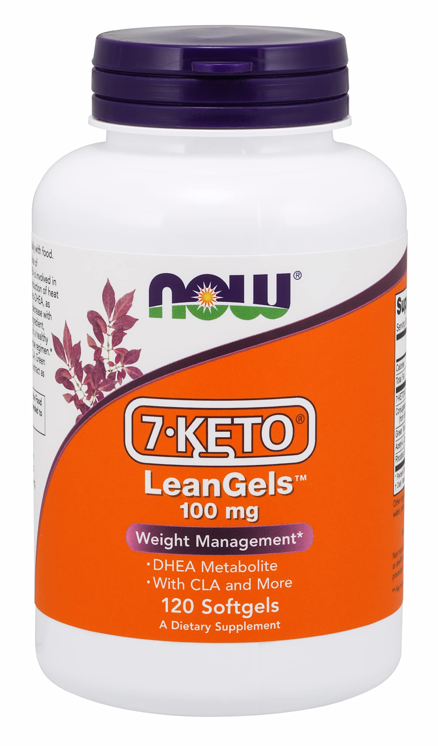 Now Foods - 7 keto - 100 mg - 120 Leangels (Pack of 2)