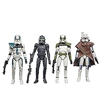 Star Wars The Vintage Collection The Bad Batch Special 4-Pack, 9.5-cm-Scale Action Figures, Toys for Kids Ages 4 and Up