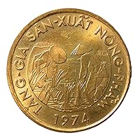 1974 Stuttgart Mint 10 Dong South Vietnamese Coin Commemorative 