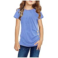 Toddler Girl Long Sleeve Top Sleeve Tshirt Casual Tops Front Blouse Tee Kids Girls Tops Long Sleeve Shirt Girls Size 6