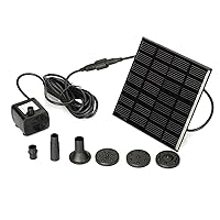 Outdoor Feature Floating Pool Fountains Floating Fountains Solar Water Swimming Fun Toys for Adults Fun Black
