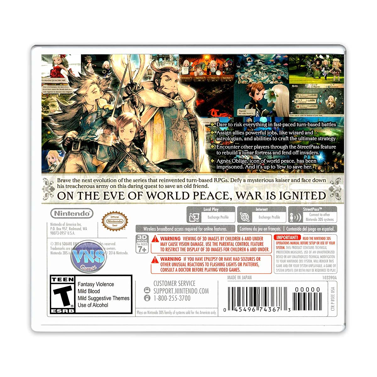 Bravely Second: End Layer - Nintendo 3DS