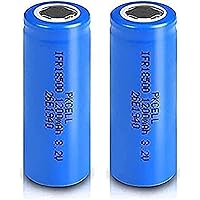 Pack of 1200 MAh 3.2V NiMH Ifr18500 1200 MAh 3.2V Rechargeable Rechargeable NiMH Rechargeable Batteries