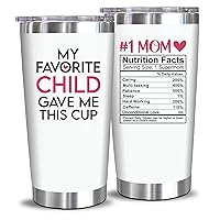 NewEleven Mothers Day Gifts For Mom, Wife - Gifts For Mom From Daughter, Son, Kids - Unique Birthday Present Ideas For Mom, Mother, Wife, New Mom, Mother From Daughter, Son, Husband - 20 Oz Tumbler