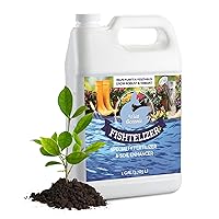Marine-Based Plant Fertilizer Fish Emulsion Fertilizer for Vegetables Plants and Soil Fish Emulsion Fertilizer for Plants - 1 Gallon