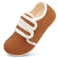 BARERUN Fuzzy Slippers for Women Men Soft Fleece House Shoes Unisex Comfy Furry Fluffy Home Slipper Socks Cozy Plush Slip-on Slides Non-slip Barefoot Winter Shoes for Indoor Outdoor