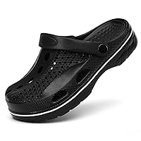 Men's and Women's Arch Support Clogs Garden Shoes Slip-on Outdoor Beach Slippers with Removable Cushion Insole