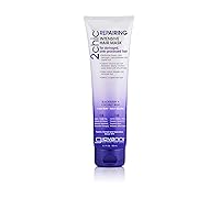 GIOVANNI 2chic Ultra-Repairing Hair Mask - Blackberry & Coconut Oil for Dry, Damaged & Processed Hair, Argan, Jojoba, Shea Butter & Keratin, Lauryl & Laureth Sulfate Free, Color Safe - 5 oz