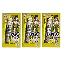 Big Roll Spicy Grilled Squid Seaweed Roll 27g, 3 Pack