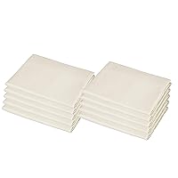 American Baby Company 10-Piece 100% Cotton Percale Day Care Mat Sheet, Cream, 24
