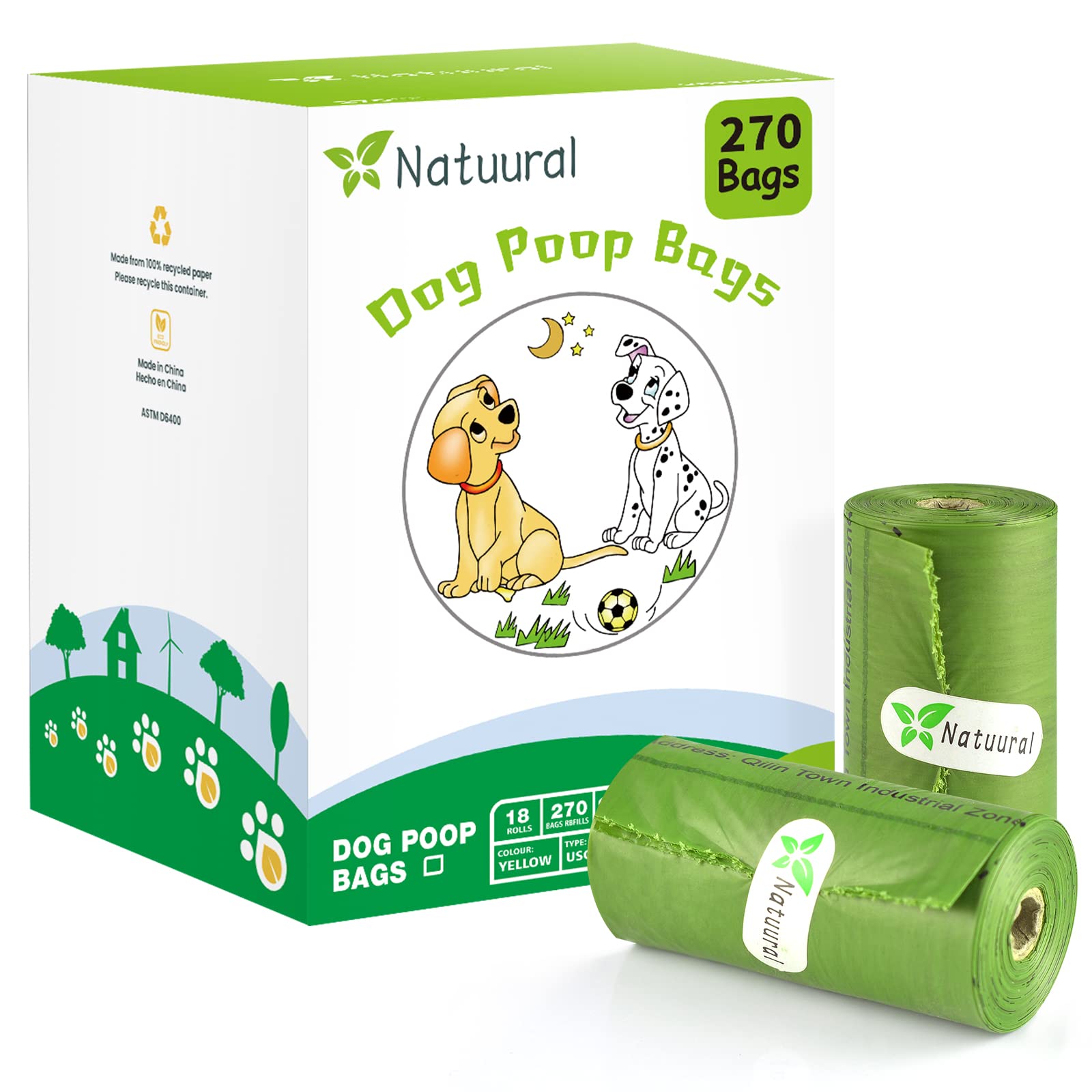 Amazon.com: Doggy Do Good Poop Bags | Dog Waste Bags | Unscented, 38%  Vegetable-Based, Thick & Leak Proof, Easy Open | Standard Size | 60 Count :  Pet Supplies
