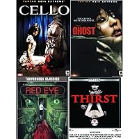 Cello / Ghost / Thirst / Red Eye (Foreign Horror 4 DVD Movies Tartan Tokyo Shock) Hyun-Ah Sung, Da-an Park, Ho-bin Jeong, Ha-nuel Kim, Sang-mi Nam, Shin-Yeong Jang, Ji-min Kwak, Kang-ho Song