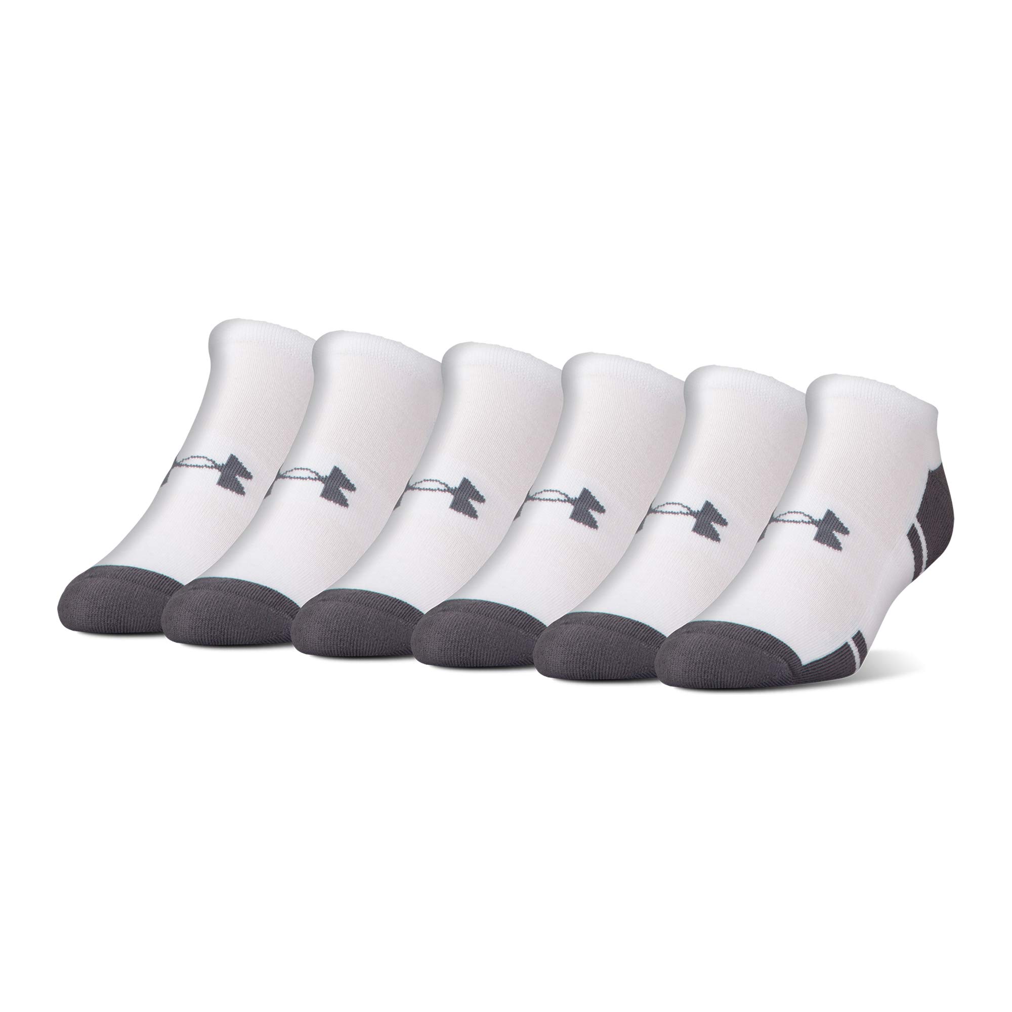 Under Armour Adult Resistor 3.0 No Show Socks, Multipairs