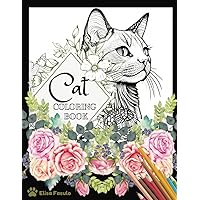 Cat Coloring Book for Adults: 44 Unique Hand-Drawn Designs of Beautiful Cats & Kittens; Perfect Gift for Feline Lovers, Calming Coloring Activity for ... for Adults (Original Art of Elisa Fasulo) Cat Coloring Book for Adults: 44 Unique Hand-Drawn Designs of Beautiful Cats & Kittens; Perfect Gift for Feline Lovers, Calming Coloring Activity for ... for Adults (Original Art of Elisa Fasulo) Paperback