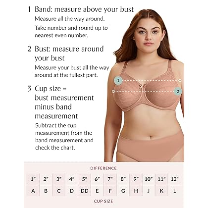 Glamorise Women's Full Figure No Bounce Plus Size Camisole Wirefree Back Close Sports Bra #1066