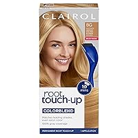 Clairol Root Touch-Up by Nice'n Easy Permanent Hair Dye, 8G Medium Golden Blonde Hair Color, Pack of 1